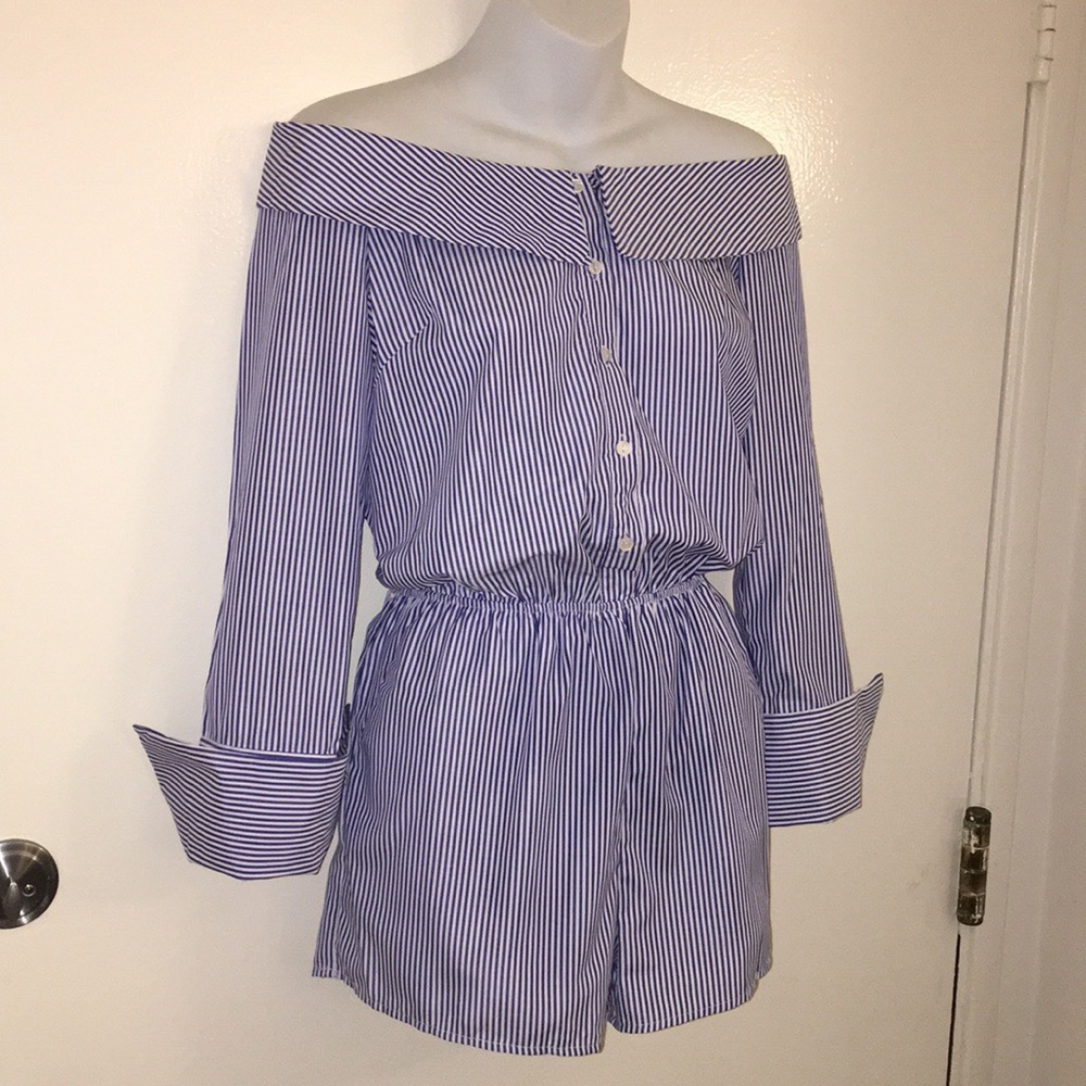 Off shoulder Romper